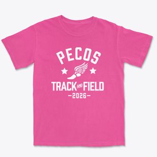 Pecos Elementary School Track and Field Premium Heavyweight T-shirt