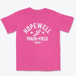 Hopewell High School Track and Field Premium Heavyweight T-shirt