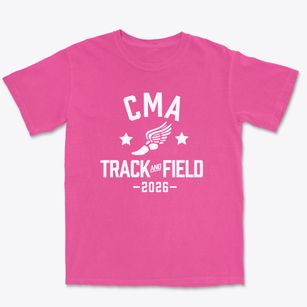 Career Magnet Academy Track and Field Premium Heavyweight T-shirt