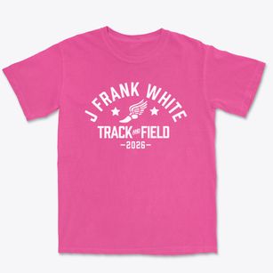 J Frank White Academy Track and Field Premium Heavyweight T-shirt