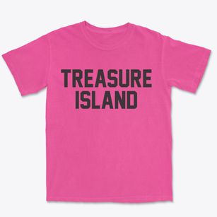 Treasure Island Florida Classic Block Premium Heavyweight T-shirt
