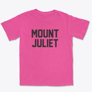 Mount Juliet Tennessee Classic Block Premium Heavyweight T-shirt
