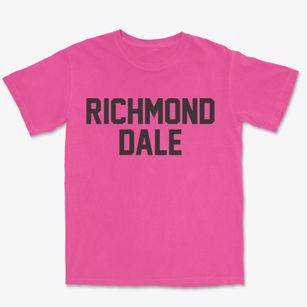 Richmond Dale Ohio Classic Block Premium Heavyweight T-shirt