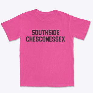 Southside Chesconessex Virginia Classic Block Premium Heavyweight T-shirt