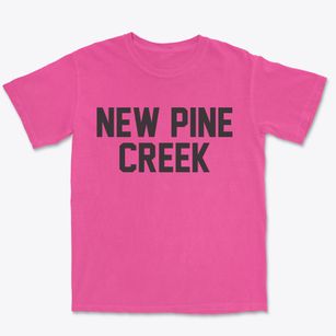 New Pine Creek California Classic Block Premium Heavyweight T-shirt
