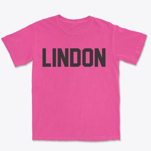 Lindon Utah Classic Block Premium Heavyweight T-shirt