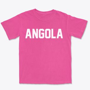 Angola New York Classic Block Premium Heavyweight T-shirt