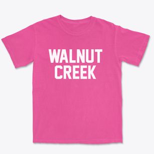 Walnut Creek North Carolina Classic Block Premium Heavyweight T-shirt