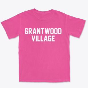 Grantwood Village Missouri Classic Block Premium Heavyweight T-shirt