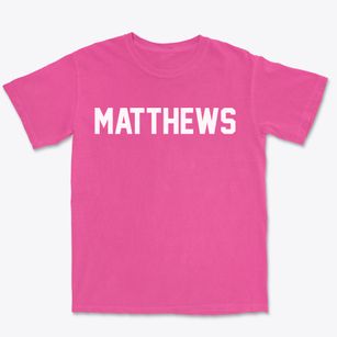 Matthews Indiana Classic Block Premium Heavyweight T-shirt