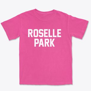 Roselle Park New Jersey Classic Block Premium Heavyweight T-shirt