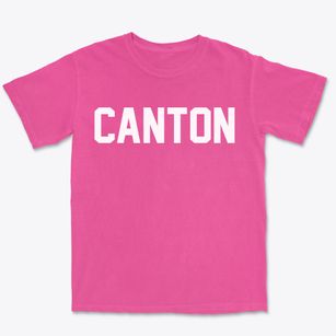 Canton Ohio Classic Block Premium Heavyweight T-shirt