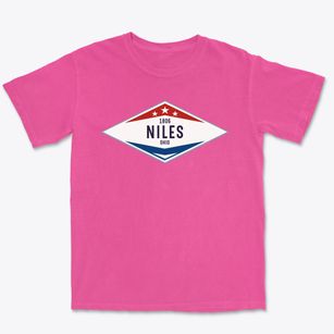 Niles Ohio Diamond Star Premium Heavyweight T-shirt