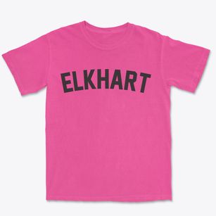 Elkhart Indiana Classic Curve Premium Heavyweight T-shirt