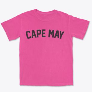 Cape May New Jersey Classic Curve Premium Heavyweight T-shirt