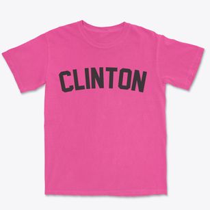 Clinton Iowa Classic Curve Premium Heavyweight T-shirt