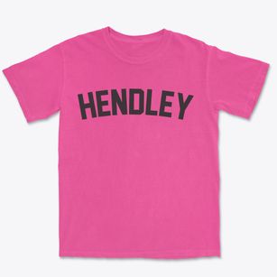 Hendley Nebraska Classic Curve Premium Heavyweight T-shirt