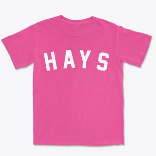 Hays Kansas Classic Curve Premium Heavyweight T-shirt