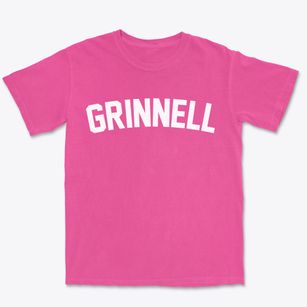 Grinnell Iowa Classic Curve Premium Heavyweight T-shirt