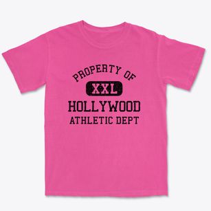 Hollywood Florida Athletic Dept Premium Heavyweight T-shirt