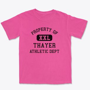 Thayer Kansas Athletic Dept Premium Heavyweight T-shirt
