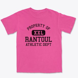 Rantoul Kansas Athletic Dept Premium Heavyweight T-shirt