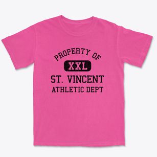 St. Vincent Minnesota Athletic Dept Premium Heavyweight T-shirt