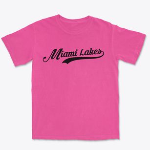 Miami Lakes Florida Vintage Team Premium Heavyweight T-shirt