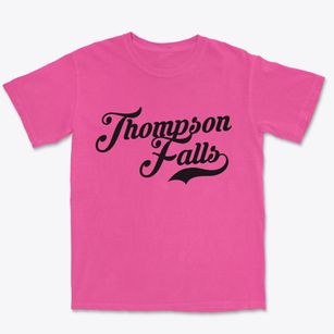 Thompson Falls Montana Vintage Team Premium Heavyweight T-shirt