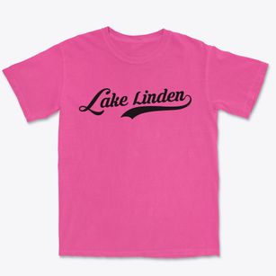 Lake Linden Michigan Vintage Team Premium Heavyweight T-shirt