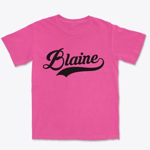 Blaine Maine Vintage Team Premium Heavyweight T-shirt