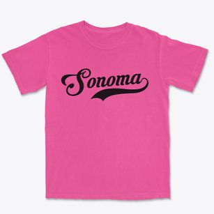 Sonoma California Vintage Team Premium Heavyweight T-shirt