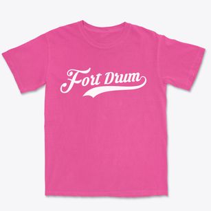 Fort Drum New York Vintage Team Premium Heavyweight T-shirt