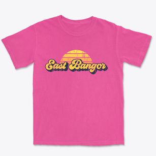 East Bangor Pennsylvania Sublime Sunset Premium Heavyweight T-shirt