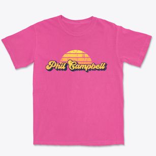 Phil Campbell Alabama Sublime Sunset Premium Heavyweight T-shirt