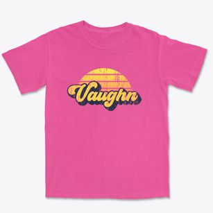Vaughn Montana Sublime Sunset Premium Heavyweight T-shirt