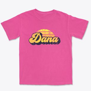 Dana Indiana Sublime Sunset Premium Heavyweight T-shirt