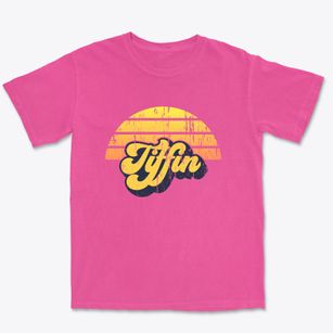 Tiffin Ohio Sublime Sunset Premium Heavyweight T-shirt