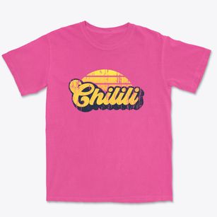 Chilili New Mexico Sublime Sunset Premium Heavyweight T-shirt