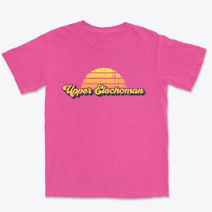 Upper Elochoman Washington Sublime Sunset Premium Heavyweight T-shirt