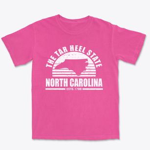  North Carolina Sunset Premium Heavyweight T-shirt