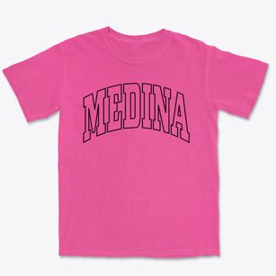 Medina Washington Trendy Block Premium Heavyweight T-shirt