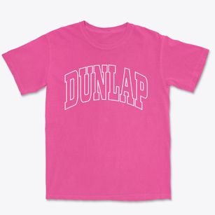 Dunlap Tennessee Trendy Block Premium Heavyweight T-shirt