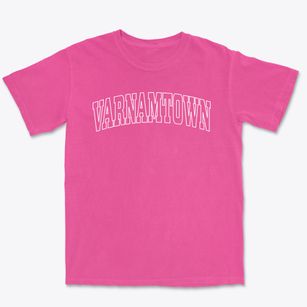 Varnamtown North Carolina Trendy Block Premium Heavyweight T-shirt