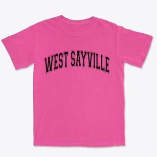 West Sayville New York Varsity Premium Heavyweight T-shirt