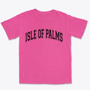 Isle Of Palms South Carolina Varsity Premium Heavyweight T-shirt