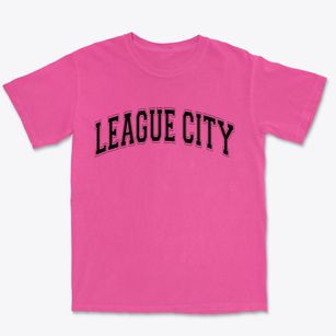 League City Texas Varsity Premium Heavyweight T-shirt