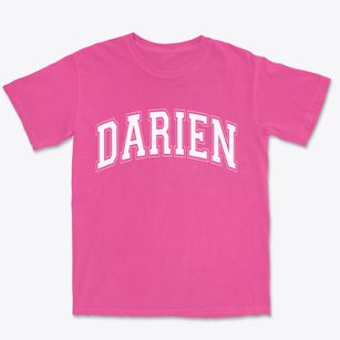 Darien New York Varsity Premium Heavyweight T-shirt