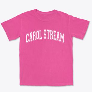 Carol Stream Illinois Varsity Premium Heavyweight T-shirt