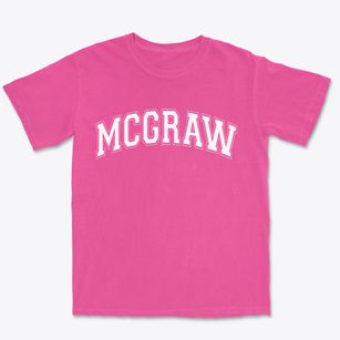 Mcgraw New York Varsity Premium Heavyweight T-shirt